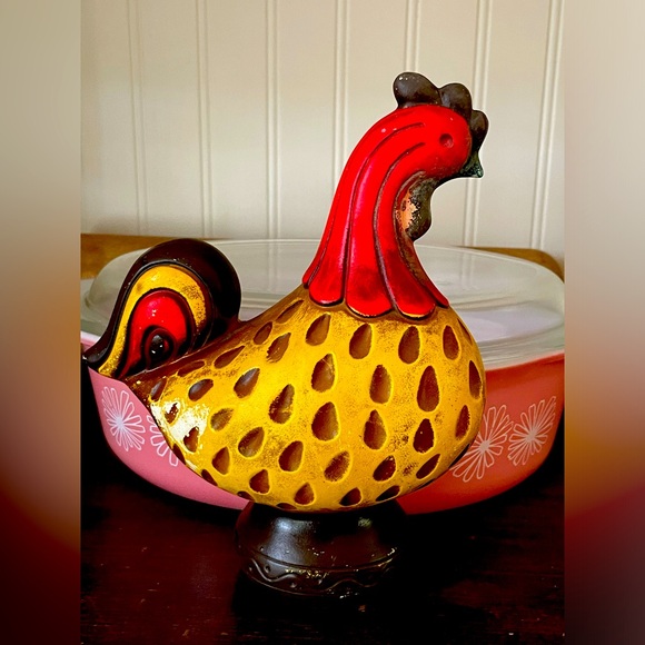 Vintage Other - Vintage Mid-Century Modern Decorama Ceramic Decorative Rooster🐓❤️